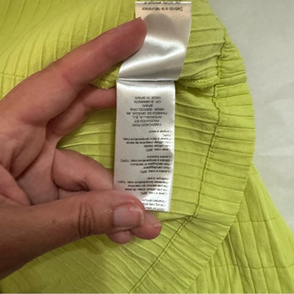 Paloma Wool Lime Green Baron Button Front Jacket - Picture 5 of 8